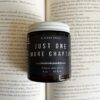 A Scent Story Candle Co Just One More Chapter Bookish Candle | Book Themed Candle: 4 Oz