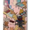 Poetose Bookbinding Cats Small Lined Notebook