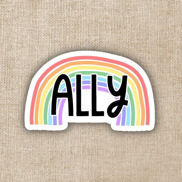 Wildly Enough Ally Sticker