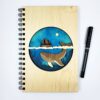 Bumble And Birch Stationery And Gifts Sea Voyage Wood Journal Stationery, Journals, Notebook: Lined Paper