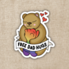 Wildly Enough Free Dad Hugs Sticker