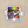 Wildly Enough Diverse Books Open Minds Sticker